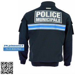 Blouson d'intervention nouveau modèle Police-Municipale verso